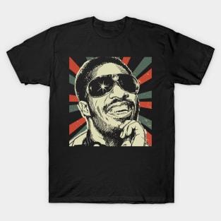 Stevie Wonder || Vintage Art Design || Exclusive Art T-Shirt